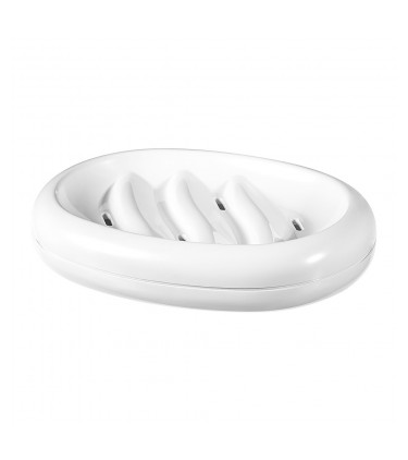 SOAP HOLDER 6PC - WHITE