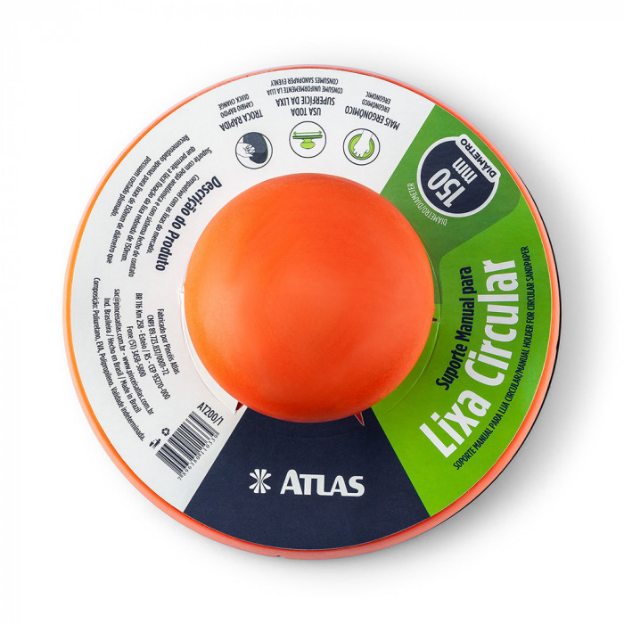 LIXADOR MANUAL PARA DISCO ABRASIVO 150MMAT200/1